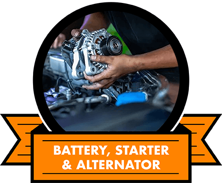 Battery, Starter, & Alternator Repair